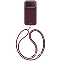 UNIQ Coehl Mirelle Apple iPhone 18 Pro Max / 17 Pro Max Magnetic Charging burgundy