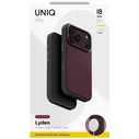 UNIQ Lyden DS Apple iPhone 18 Pro / 17 Pro Magclick Charging burgundy