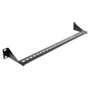 DELOCK Panel Διαχείρισης Καλωδίων 19" 1U (βάθος 40-90mm) Μαύρο Μεταλλικό - 91068