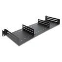 DELOCK 19" Rack Shelf 91069, 1U, 154mm Depth, Black