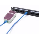 Delock Patch Panel Unshielded για Rack 1U 19" 24 Θυρών Μαύρο 91087
