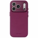 Decoded Leather Backcover Apple iPhone 18 Pro / 17 Pro MagSafe (aubergine)