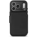 Decoded Leather Detachable Wallet Apple iPhone 18 Pro / 17 Pro MagSafe (black)