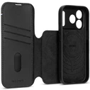 Decoded Leather Detachable Wallet Apple iPhone 18 Pro / 17 Pro MagSafe (black)
