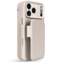 Decoded Leather Detachable Wallet Apple iPhone 18 Pro / 17 Pro MagSafe (taupe)