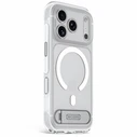 Decoded AntiMicrobial Hybrid Stand Backcover Apple iPhone 18 Pro / 17 Pro MagSafe (frosted white)