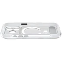 Decoded AntiMicrobial Hybrid Stand Backcover Apple iPhone 18 Pro / 17 Pro MagSafe (frosted white)