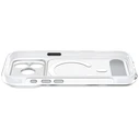 Decoded AntiMicrobial Hybrid Stand Backcover Apple iPhone 18 Pro Max / 17 Pro Max MagSafe (clear)