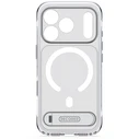 Decoded AntiMicrobial Hybrid Stand Backcover Apple iPhone 18 Pro Max / 17 Pro Max MagSafe (frosted white)