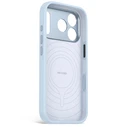 Decoded AntiMicrobial Silicone Backcover Apple iPhone 18 Pro / 17 Pro MagSafe (sky blue)