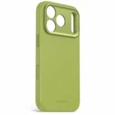 Decoded AntiMicrobial Silicone Backcover Apple iPhone 18 Pro / 17 Pro MagSafe (moss green)