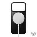 NOMAD Magnetic Leather Back Apple iPhone 18 Pro / 17 Pro MagSafe, Horween leather (black)