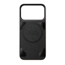 NOMAD Magnetic Leather Back Apple iPhone 18 Pro / 17 Pro MagSafe, Horween leather (saddle)