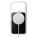 NOMAD Clear Leather Case Apple iPhone 18 Pro / 17 Pro MagSafe, Horween leather (black)