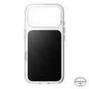 NOMAD Clear Leather Case Apple iPhone 18 Pro / 17 Pro MagSafe, Horween leather (black)