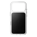 NOMAD Clear Leather Case Apple iPhone 18 Pro / 17 Pro MagSafe, Horween leather (black)