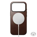 NOMAD Modern Leather Case Apple iPhone 18 Pro / 17 Pro MagSafe, Horween leather (rustic brown)