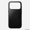 NOMAD Modern Leather Case Apple iPhone 18 Pro / 17 Pro MagSafe, Horween leather (black)