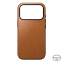 NOMAD Modern Leather Case Apple iPhone 18 Pro / 17 Pro MagSafe, Horween leather (saddle)