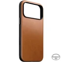 NOMAD Modern Leather Case Apple iPhone 18 Pro Max / 17 Pro Max MagSafe, Horween leather (saddle)