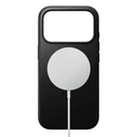 NOMAD Modern Leather Case Apple iPhone 18 Pro / 17 Pro MagSafe, Camino leather (black)