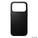 NOMAD Modern Leather Case Apple iPhone 18 Pro / 17 Pro MagSafe, Camino leather (black)