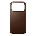 NOMAD Modern Leather Case Apple iPhone 18 Pro / 17 Pro MagSafe, Camino leather (brown)
