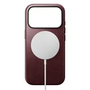 NOMAD Modern Leather Case Apple iPhone 18 Pro / 17 Pro MagSafe, Horween leather (burgundy)