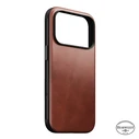 NOMAD Modern Leather Case Apple iPhone 18 Pro / 17 Pro MagSafe, Horween leather (olde dublin)