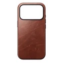NOMAD Modern Leather Case Apple iPhone 18 Pro / 17 Pro MagSafe, Horween leather (olde dublin)