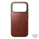 NOMAD Modern Leather Case Apple iPhone 18 Pro / 17 Pro MagSafe, Horween leather (olde dublin)