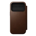 NOMAD Modern Leather Folio Apple iPhone 18 Pro / 17 Pro MagSafe, Camino leather (brown)