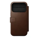 NOMAD Modern Leather Folio Apple iPhone 18 Pro / 17 Pro MagSafe, Camino leather (brown)