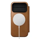 NOMAD Modern Leather Folio Apple iPhone 18 Pro / 17 Pro MagSafe, Camino leather (english tan-c)