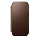 NOMAD Modern Leather Folio Apple iPhone 18 Pro / 17 Pro MagSafe, Camino leather (brown)