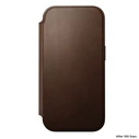 NOMAD Modern Leather Folio Apple iPhone 18 Pro / 17 Pro MagSafe, Camino leather (brown)