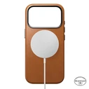 NOMAD Traditional Leather Case Apple iPhone 18 Pro / 17 Pro MagSafe, Horween leather (saddle)