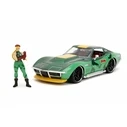 Jada Toys Vehicle With Figure Street Fighter 1969 Chevrolet 1/24