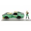 Jada Toys Vehicle With Figure Street Fighter 1969 Chevrolet 1/24