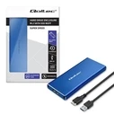 Θήκη Σκληρού Δίσκου Qoltec M.2 Ssd Drive Sata,Ngff,Usb3.0,2tb
