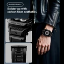 Spigen Rugged Armor Pro Apple Watch 12 42mm Matte Black