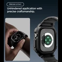 Spigen Rugged Armor Pro Apple Watch 12 42mm Matte Black