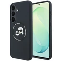 Karl Lagerfeld Silicone Karl&Choupette Heads MagSafe Samsung Galaxy S26 FE black