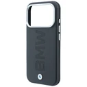 BMW Sign Centered Deboss MagSafe Apple iPhone 18 Pro Max / 17 Pro Max grey