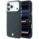 BMW Sign Deboss Quilted Metal Logo MagSafe Apple iPhone 18 Pro / 17 Pro anthracite