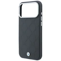 BMW Sign Deboss Quilted Metal Logo MagSafe Apple iPhone 18 Pro / 17 Pro anthracite