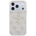 Guess 4G & Big Strass Logo Apple iPhone 18 Pro Max / 17 Pro Max pink