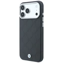 BMW Sign Deboss Quilted Metal Logo MagSafe Apple iPhone 18 Pro Max / 17 Pro Max anthracite