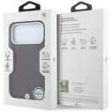 BMW Sign Deboss Quilted Metal Logo MagSafe Apple iPhone 18 Pro Max / 17 Pro Max burgundy