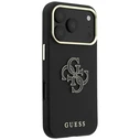 Guess Grained & Big Resin Logo Apple iPhone 18 Pro / 17 Pro black